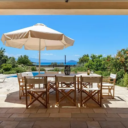 Villa Seaside Aqua Bliss & Serenity With Private Pool Koilas